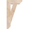 Ekena Millwork Traditional Slat Smooth Bracket, Douglas Fir, 3 1/2"W x 14"D x 26"H BKT04X14X26TRA06SDF - alternate 2